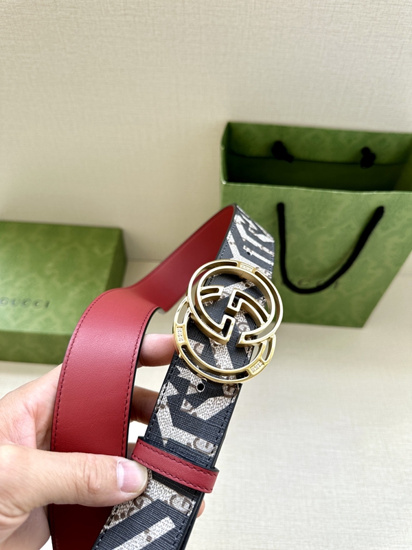 グッチベルト激安素材ディテール